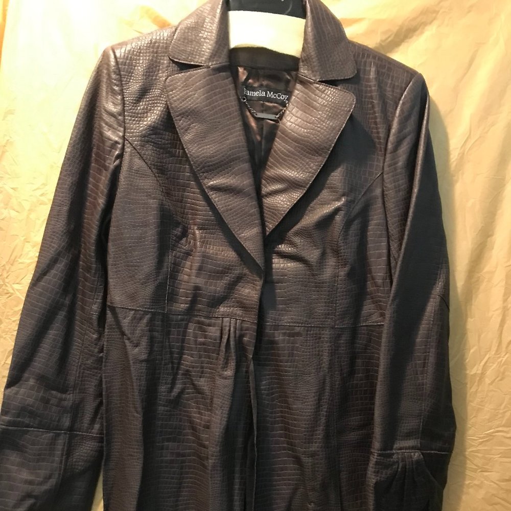 NWT Leather Pamela McCoy Jacket